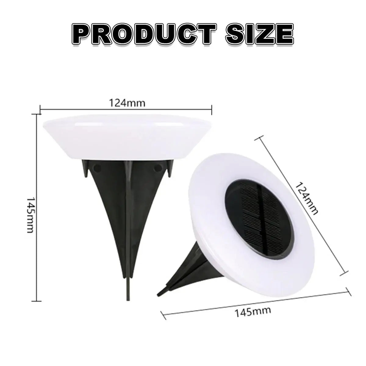 Outdoor Solar Disc Lights