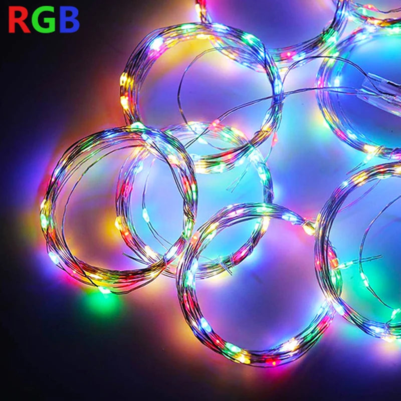 Solar Curtain Lights Outdoor Waterproof – 3x3m