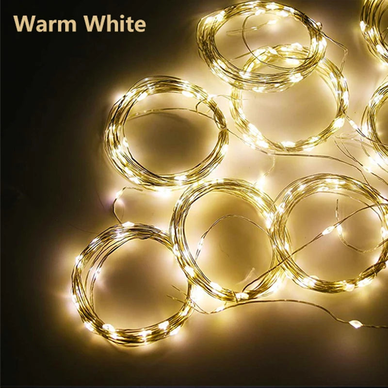 Solar Curtain Lights Outdoor Waterproof – 3x3m