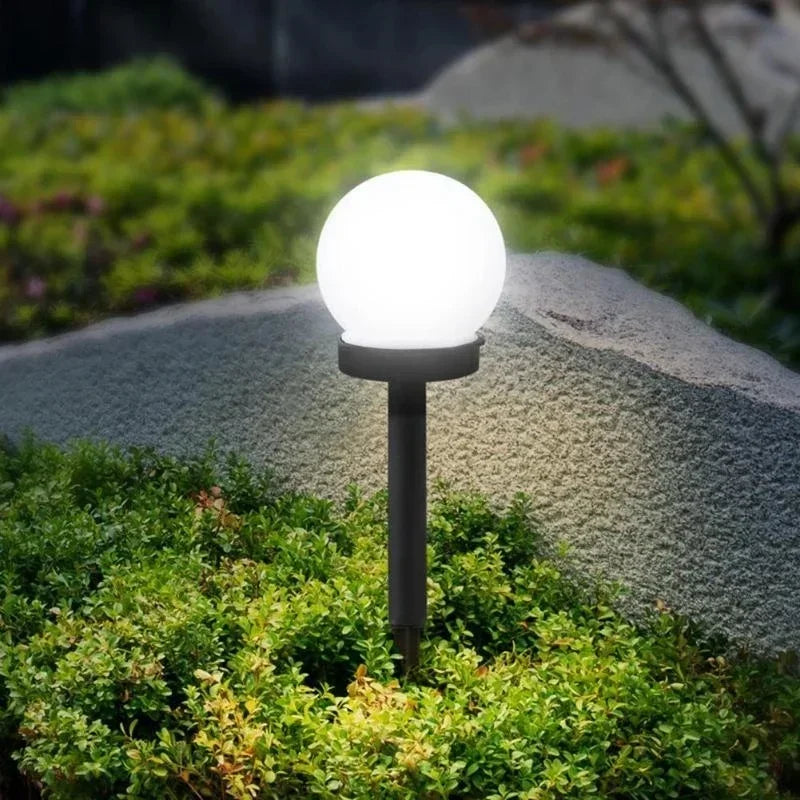 GlowSphere – Solar Globe Lawn Light